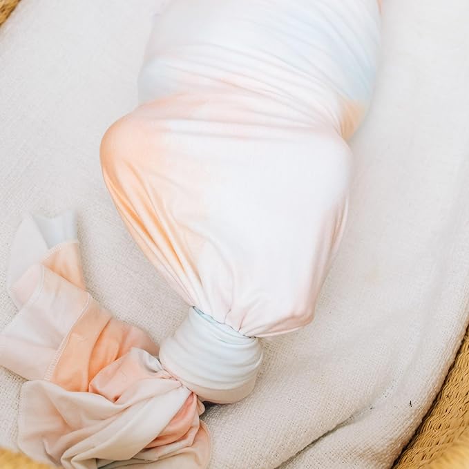 Copper Pearl Large Premium Knit Baby Swaddle Receiving Blanket Nova