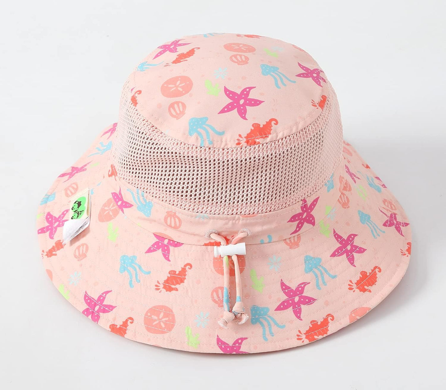 Home Prefer UPF50+ Wide Brim Sun Hat Boys Girls Sun Protection Hat Zoo Beach Swim Safari Bucket Hat for Baby Toddler Kid