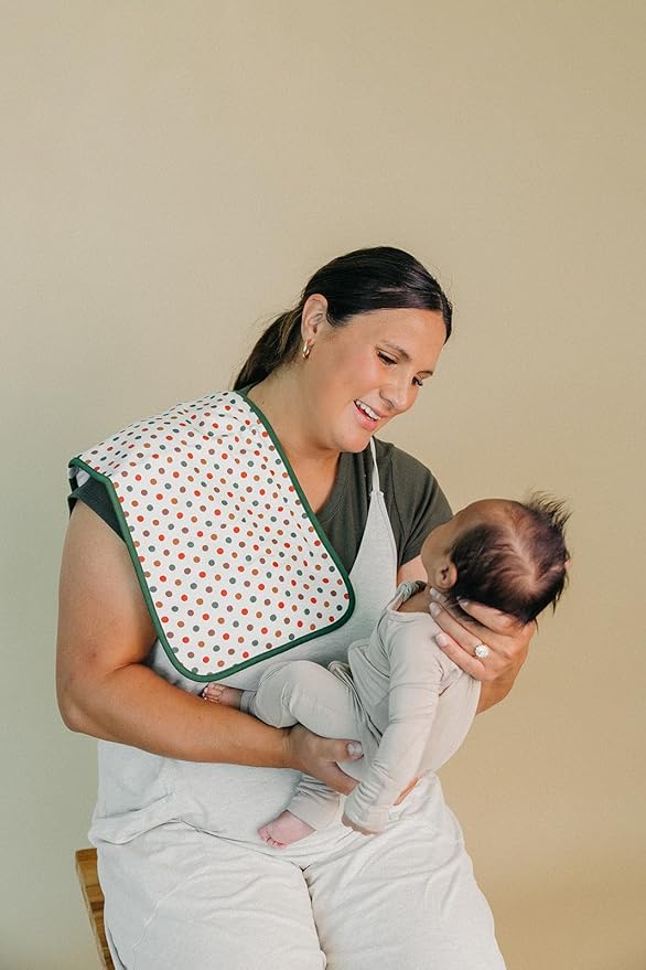 Copper Pearl Baby Burp Cloth Large 21''x10'' Size Premium Absorbent Triple Layer 3-Pack Gift Set Gingerbread