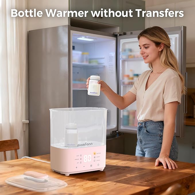 Breastmilk Storage Bottle 4 Pack, 10oz Milk Storage Bottle – Wide-Neck Fit for Most Nipples, Leak-Proof, BPA-Free, for Fridge & Travel