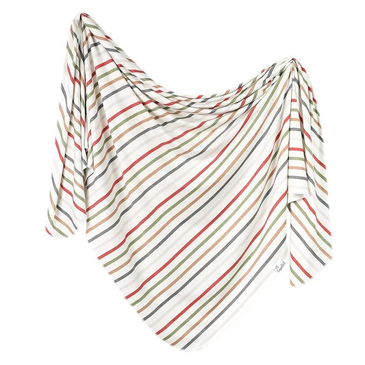 Copper Pearl Large Premium Knit Baby Swaddle Receiving Blanket Linus