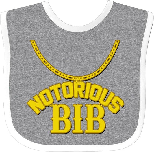 inktastic Notorious Bib Baby Bib