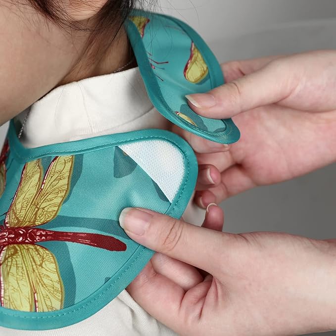 Soarwg Kids Baby Bibs, 5 Pack Waterproof Bibs for Unisex Boys Girls, Essential Must Have for Babies Eating, Feeding