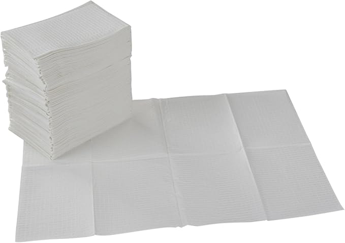 ECR4Kids 2-Ply Disposable Sanitary Liner, Changing Station Tissue, White, 500-Pack