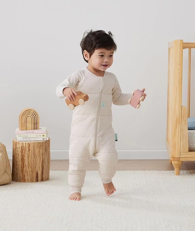 ergoPouch 2.5 TOG Sleeping Bag – Breathable, Cozy Sleepwear for Boys and Girls (4-5 Years, Oatmeal Marle)