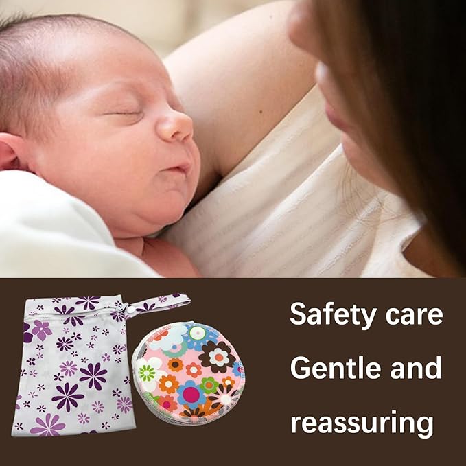 Reusable Nursing Pads 14 Pack,Washable Breast Pads