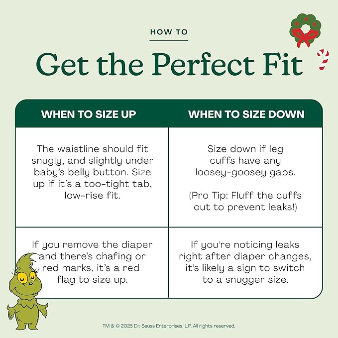 Hello Bello Dr. Seuss Baby Grinch Premium Diapers, Size NB (Up to 10 lbs), 76ct Plus Bonus Wipes: Softness & Protection for Sensitive Skin