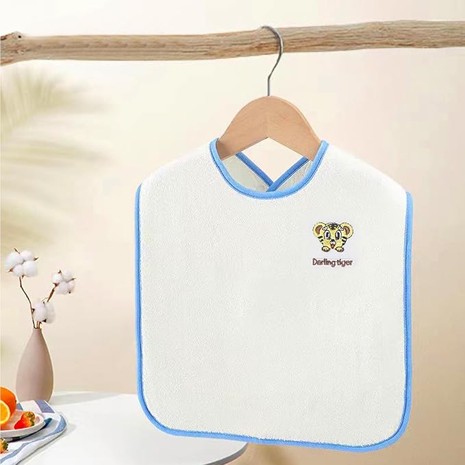 Bibs,Extra large bibs for Toddlers, Towel Bibs,Waterproof and super absorbent.
