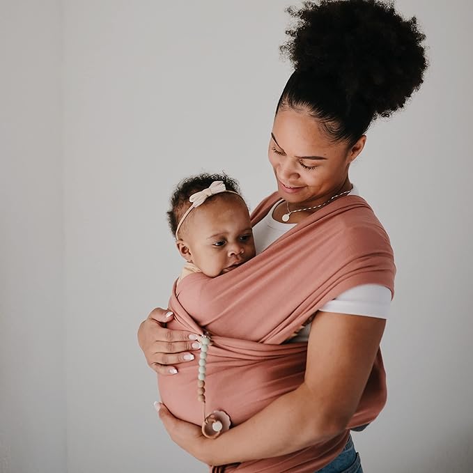 mushie 100% Silicone Baby Pacifier Clip BPA Free | Eva (Sage)