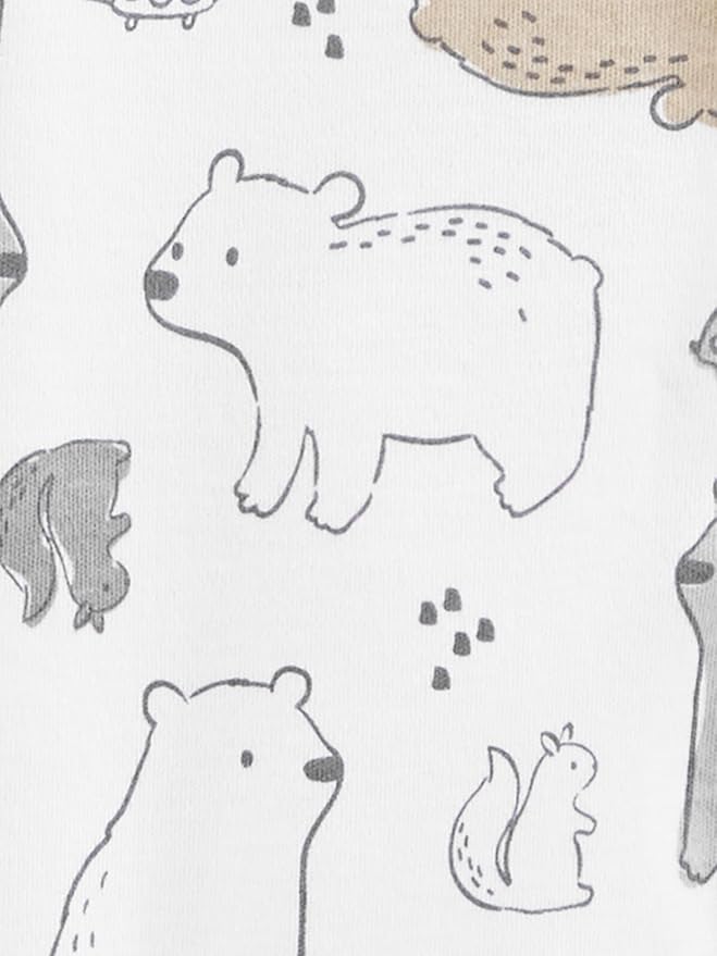 Simple Joys by Carter's Baby Neutral 2-Pack Cotton Footed Sleep and Play