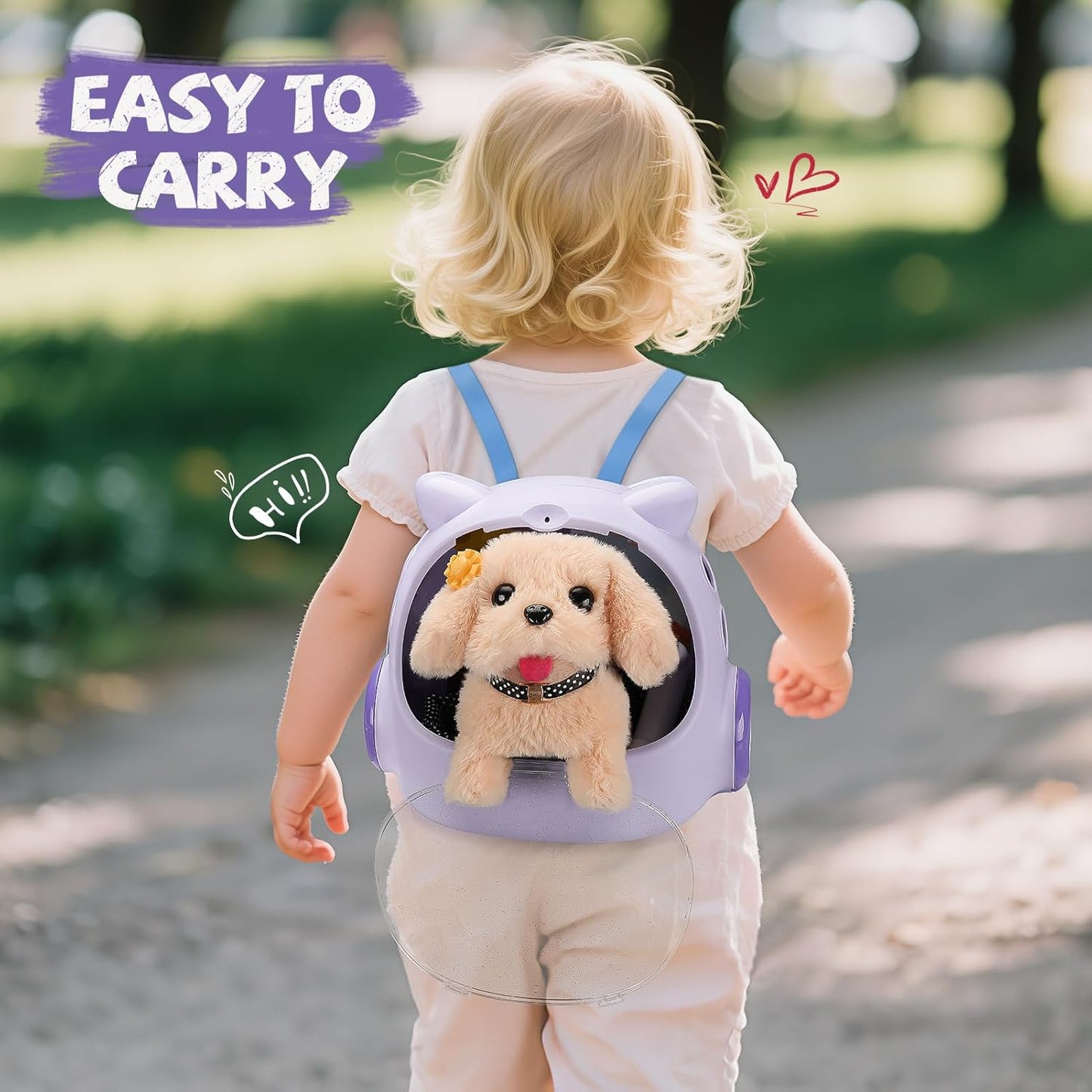 16 Pcs Robot Dog Toys for Girls, Toys for 3 4 5 6 7 8 Year Old Girls Kids Boys, Realistic Robot Puppy Toys for 5-7 6-8, Ideas Birthday Gifts for Girl 3 4 5 6 Year Old