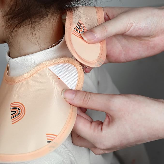 Soarwg Kids Baby Bibs, 5 Pack Waterproof Bibs for Unisex Boys Girls, Essential Must Have for Babies Eating, Feeding