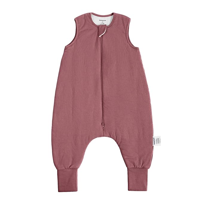 Rayon Made from Bamboo Toddler Sleep Sack with Feet 24-36 Months 1.0 Tog Breathable Sleep Sack 2t-3t Ultra Soft Baby Wearable Blanket with Legs Unisex Sleeping Bag with 2-Way Zipper