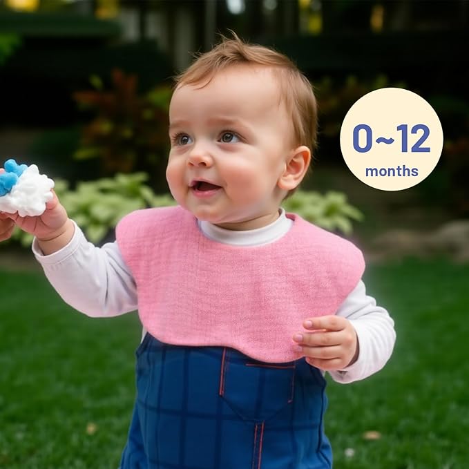 Baby Bibs Muslin Drool Teething Drooling Bibs for Baby Girl Boy Muslin Cotton