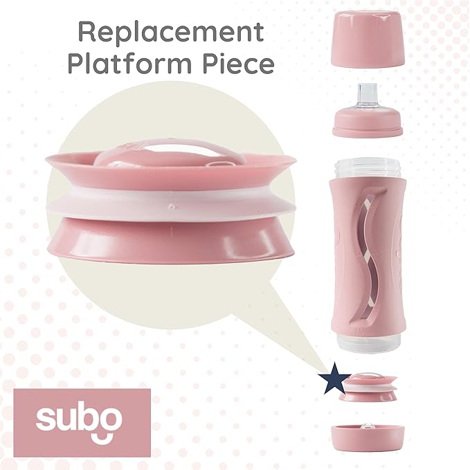 Subo Food Bottle Replacement Platform | Durable and Sturdy | Secure, Leak-Free Bottle and Spout | Hight-Quality | Safe, Consistent Feeding | Mess-Free and Enjoyable