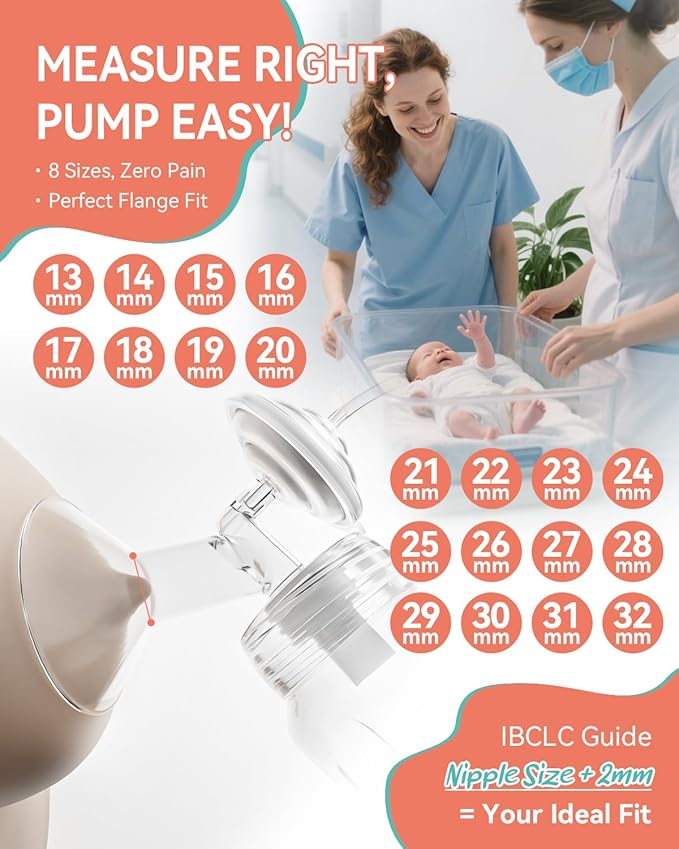 Breast Pump Replacement Parts Compatible with Spectra S1/S2/9 Plus, Not Original Accessories, Full Set Include 21mm Flanges, Valves, Tubings and Bottles，Backflow Protectors and Duckbills
