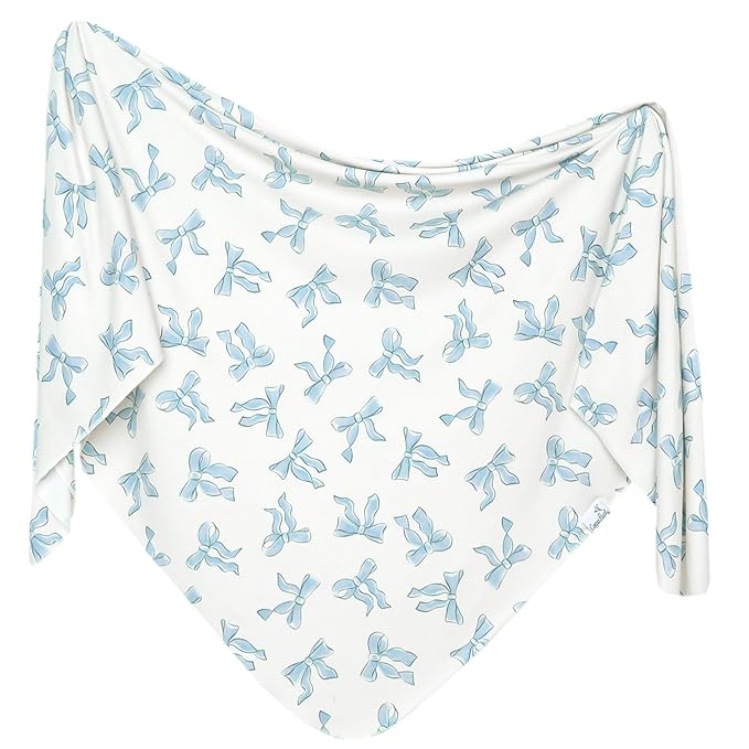 Copper Pearl Large Premium Knit Baby Swaddle Receiving Blanket Daphne