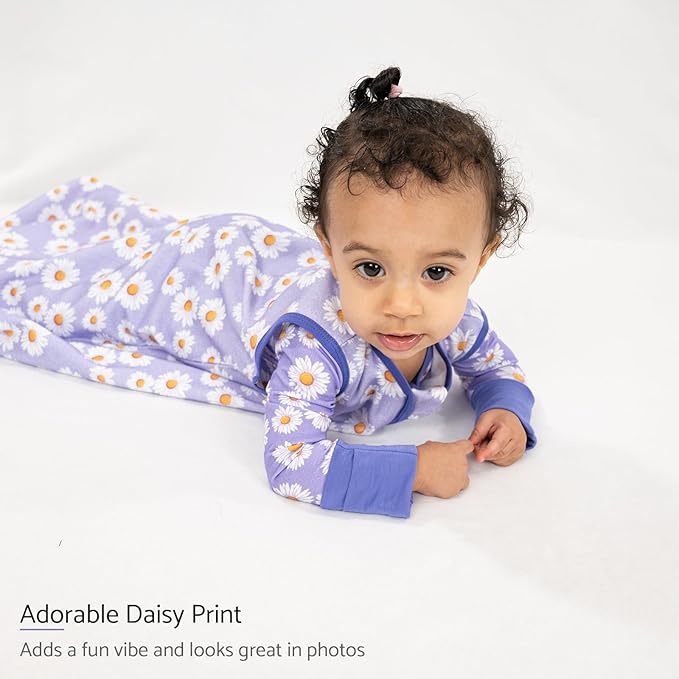 LollyBanks Baby Sleep Sack, 100% Cotton Wearable Blanket 2-Way Zipper Sleep Sacks