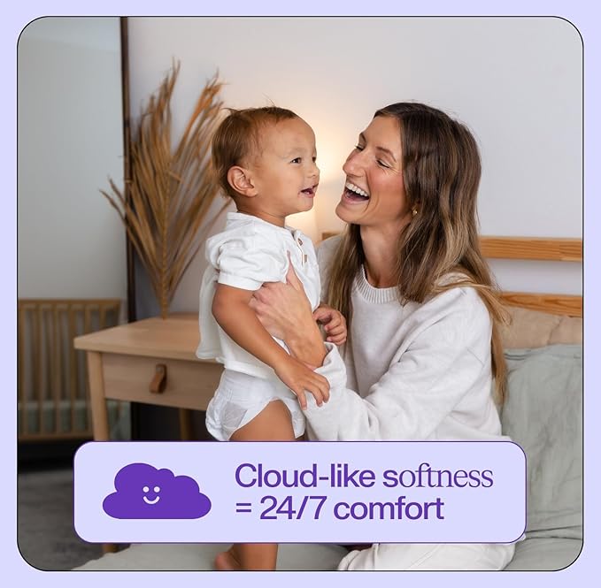 Freestyle BambooTek Diaper – (Size 5) Hyper Absorbent & Non-Toxic – Disposable Diaper for Sensitive Skin – Ultra Soft Diaper's (25+ lbs) – 44 Count