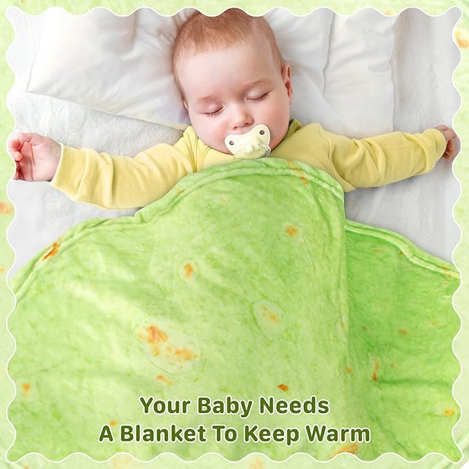 Spinacia Blanket Baby, Spinacia Swaddle, Blanket for Newborn Toddler, 285 GSM Soft Flannel Wearable Wrap Blanket Funny Gifts for Baby Shower Boy Girl 0-3 6 9 Months