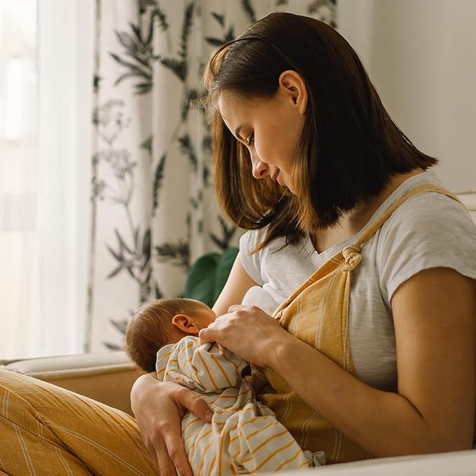 Maya by Biopure Disposable Nursing Pads for Breastfeeding | Ultra Absorbent Disposable Breast Pads with 5-Layer Protection for Breastfeeding and Pumping Moms | Individually Wrapped (400 Count)