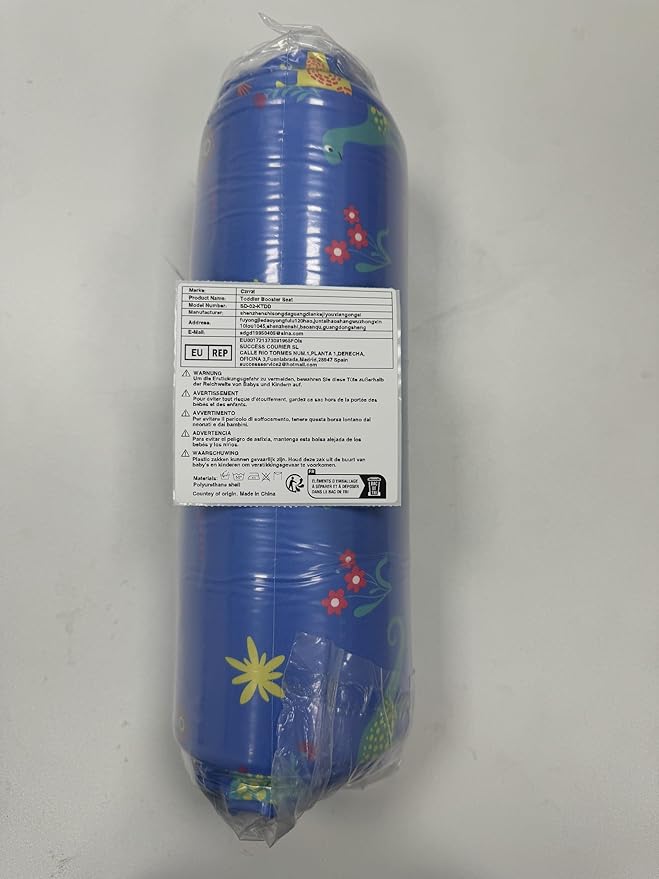 Toddler Booster Seat for Dining Table Cartoon Stronger Support Baby Kids Booster Seat for Dining Table Washable 2 Safer Straps Non-Slip Bottom Portable Increasing Cushion for Travel Home