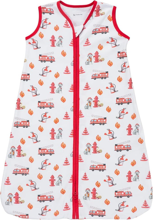 LollyBanks Baby Sleep Sack, 100% Cotton Wearable Blanket 2-Way Zipper Sleep Sacks