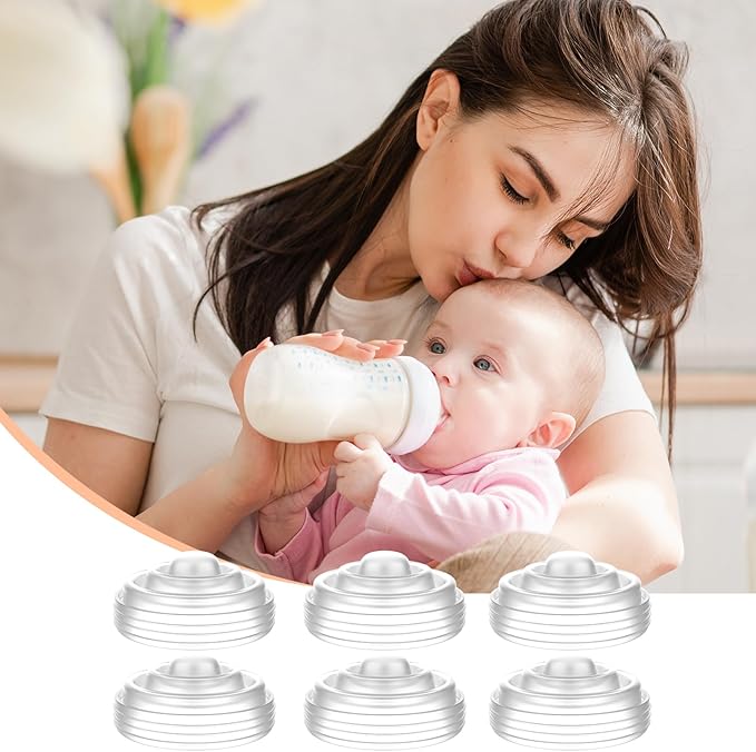 6Pcs Silicone Diaphragm Compatible with Momcozy M5 Wearable Breast Pump, Replacement Pump Parts Accessories for M5 Momcozy, Same as Original Mom Cozy Accessories, BPA Free