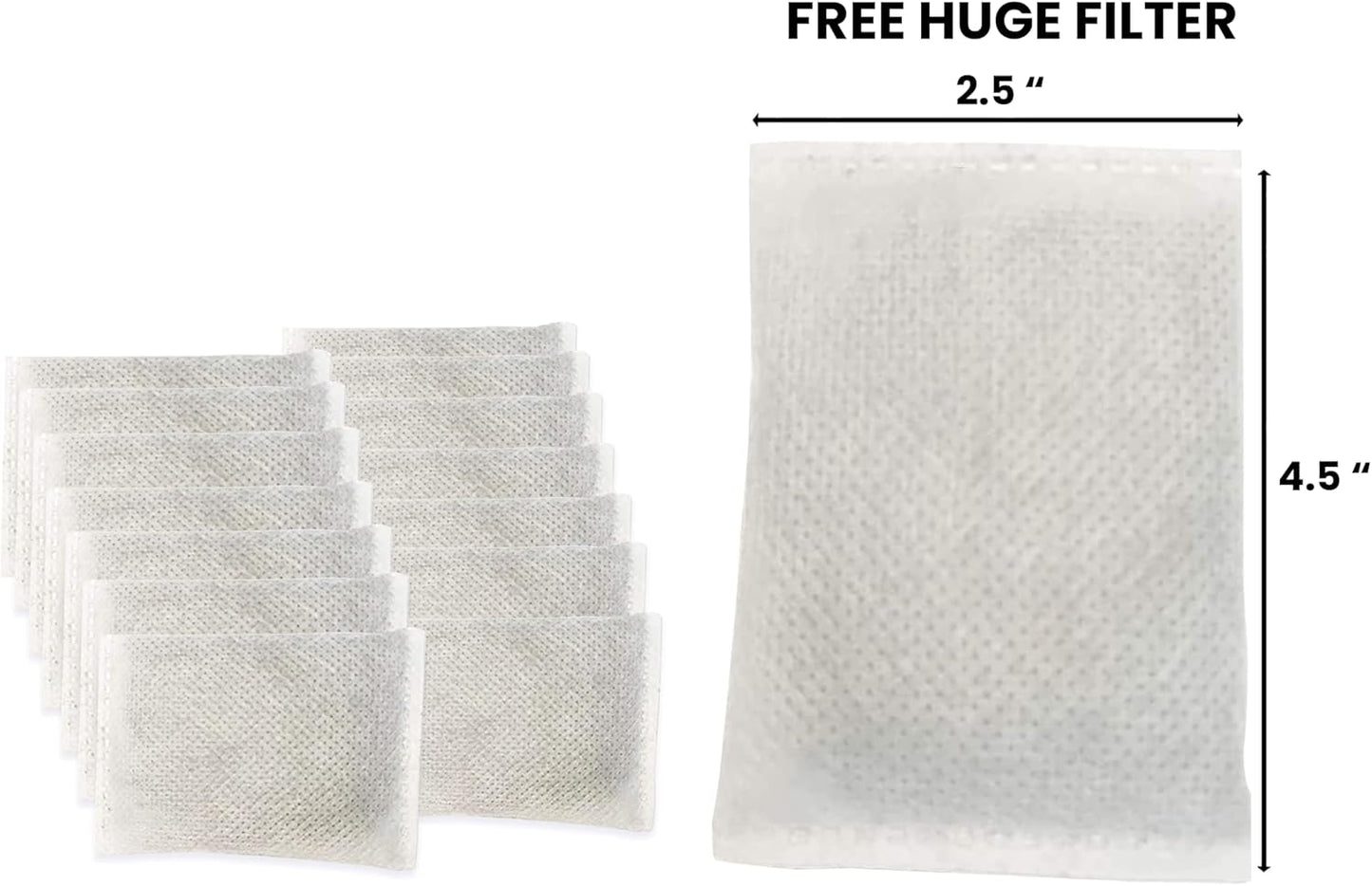 Green Piece® All-Natural Baby Diaper Pail Deodorizer - Activated Charcoal Air Purifier Compatible with Diaper Pails, Shoe Closets, Trash Cans (Pack of 12 + 1 Big Filter)