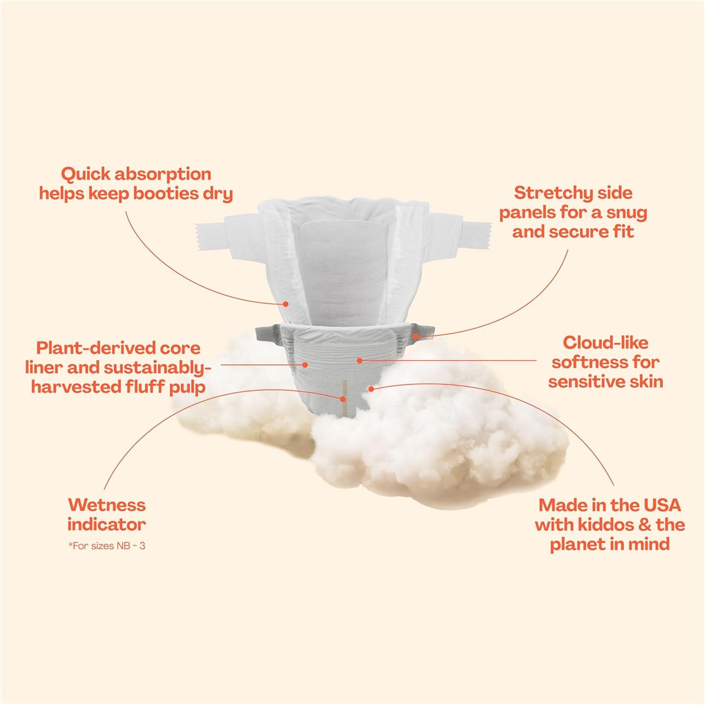 Hello Bello Premium Diapers, Size 5 (27+ lbs) Surprise Pack for Girls - 72 Count, Hypoallergenic with Soft, Cloth-Like Feel - Assorted Girl & Gender Neutral Patterns