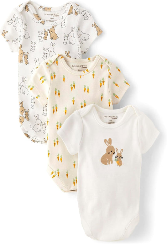 Gymboree Unisex Baby And Newborn Short Sleeve Bodysuits