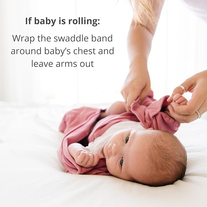 Dreamland Baby Bamboo Viscose Swaddle Blanket (0-6 months). 1.0 TOG Ultra Soft Swaddle Blanket w/Built in Band. 97% Viscose, 3% Spandex (Sage). Mom-Owned US Business, Premium Materials