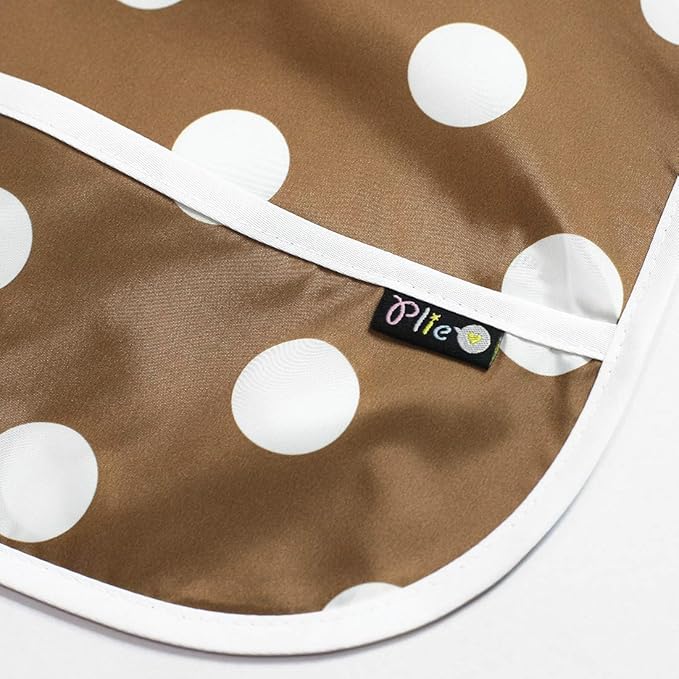 Short Sleeve Waterproof Bib for Toddlers – Feeding Apron for Mealtime, Daycare, Self-Feeding & Messy Play, Baby Bib