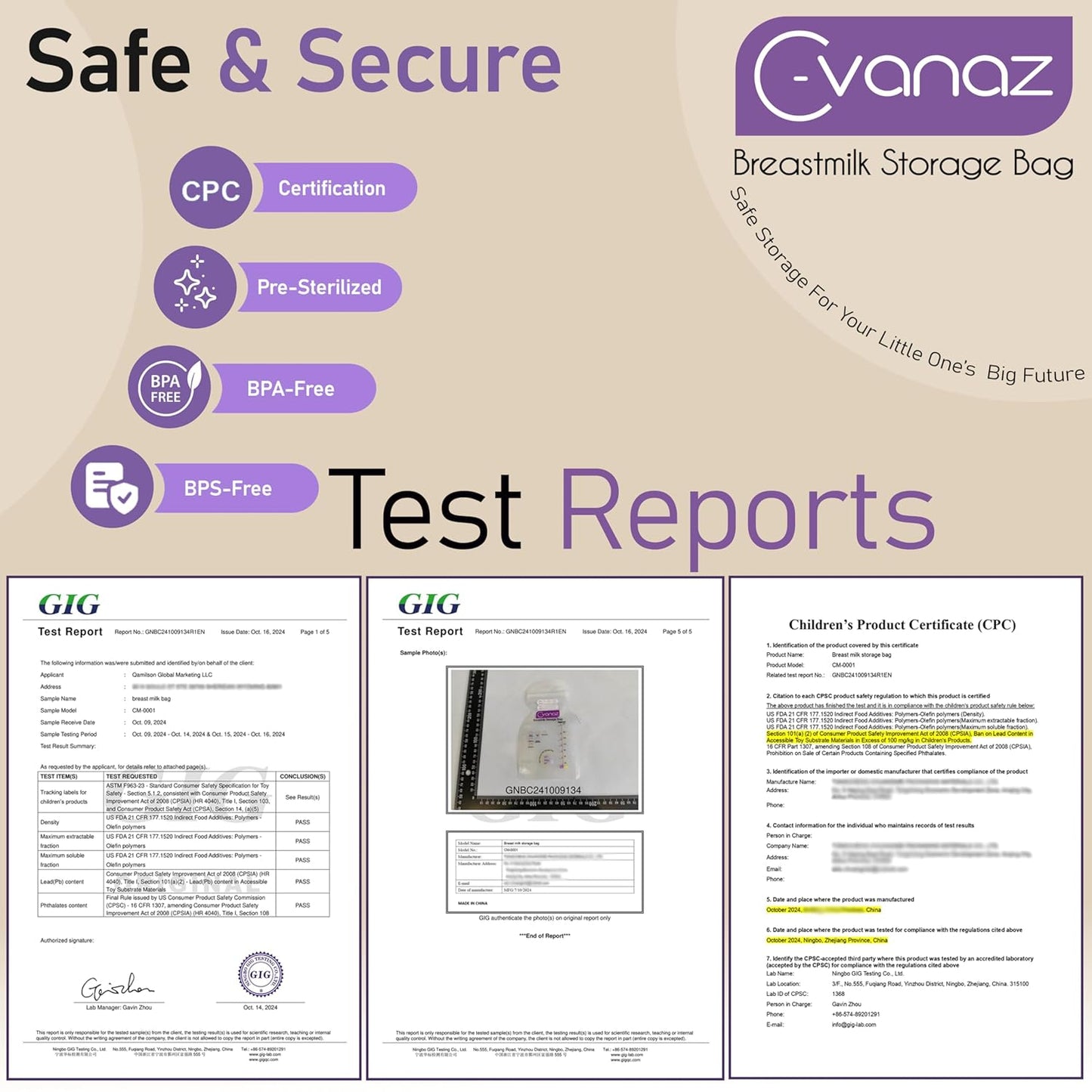 Breastmilk Storage Bags,120 Count 7Oz / 210 ml, Temp-Sensing Color Change, No Leak, Freezer Safe Bag, Presterilized Milk Storage Bag, Self Standing, Easy Pour Spout Milk Bag, Extra Thick