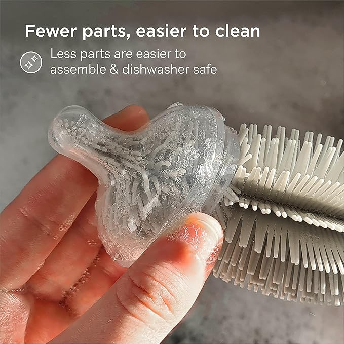 Smilo Baby Bottle Set with Stage 0 Slow Flow Anti Colic Nipple, 5 Oz / 150 ml Capacity, 3X Pack of Anti Colic Baby Bottles 0-3 Months - Glow in The Dark