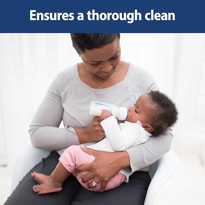 Dr. Brown's Dishwasher Basket for Small Baby Bottle Parts, Pacifiers, and Accessories, Clean, Store and Organize Newborn Essentials, BPA Free, Green