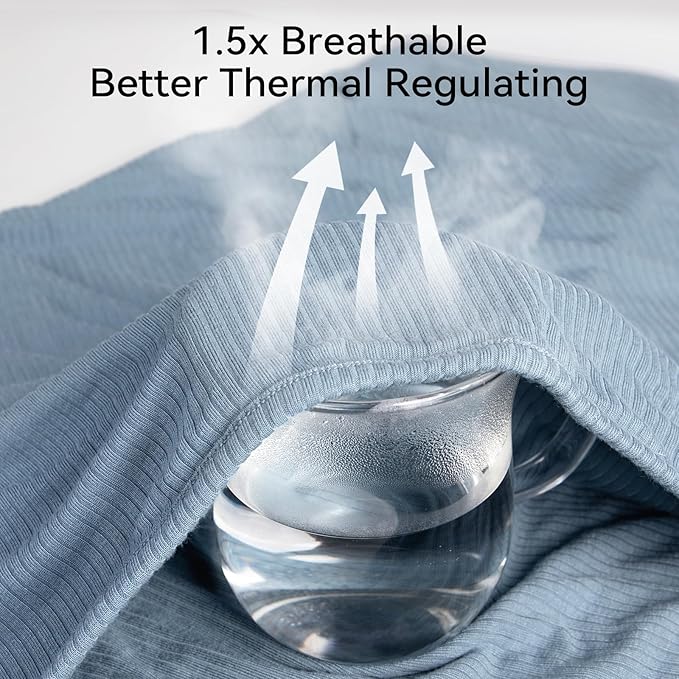 Rayon Made from Bamboo Toddler Sleep Sack with Feet 1.0 Tog Breathable Sleep Sack 6-12 Months Ultra Soft Baby Wearable Blanket with Legs Unisex Sleeping Bag with 2-Way Zipper