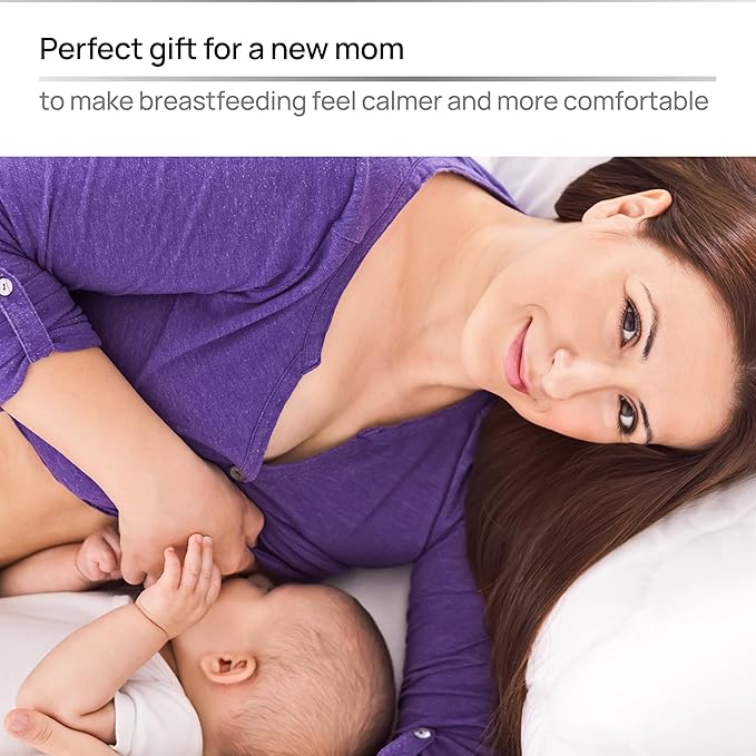 Original Italian Silver Nursing Cups - Nipple Shields for Breastfeeding - Helps Soothe and Protect Sore Nipples - Dermatologically Tested - Medical Device FDA-Registered (Universal Fit)