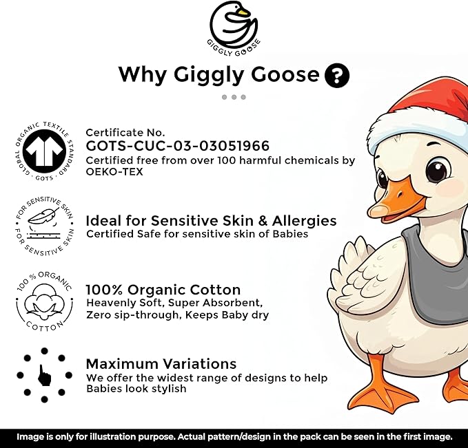 Premium Baby Bibs – 3 Pack for Boys & Girls | Natural Cotton, Super Absorbent Drool & Teething Bibs with Adjustable Snaps - Beige Bandana Bibs