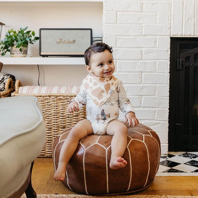 Copper Pearl Baby Bandana Drool Bibs for Drooling and Teething 4 Pack Gift Set Boone