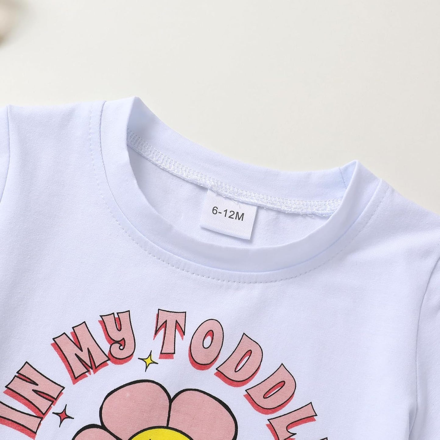 Happy Town Toddler Clothes Baby Boy Girl Smiley Face Shirt Short Sleeve T-Shirt Tee Summer Tops Outfits