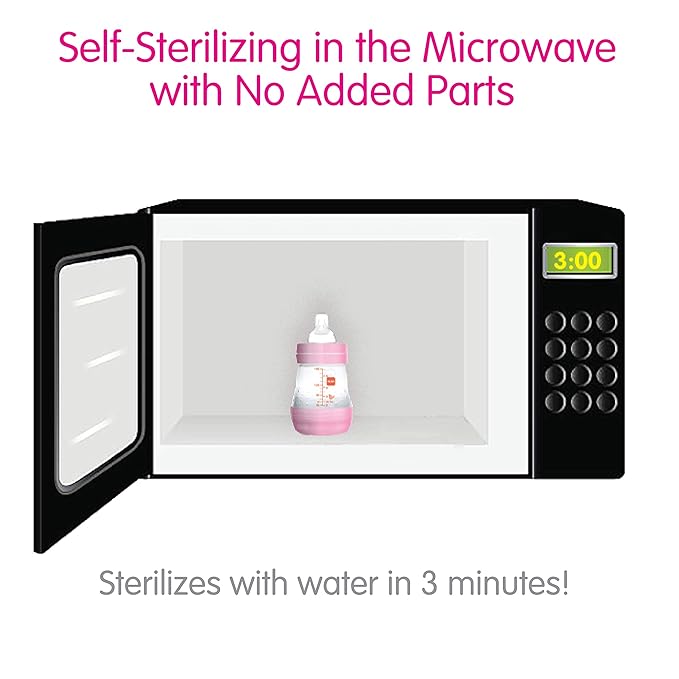 MAM Infant Basics Newborn Gift Set,Transparent, 9-Piece, Newborn