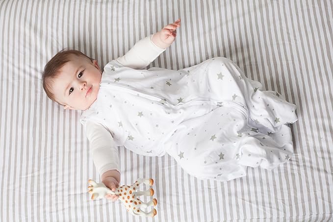 Baby Wearable Blanket - Baby Sleep Sack 100% Interlock Knit Cotton - Sleep Sack 12-18 Months - Comfy Soft Lightweight, 2-Pack Set