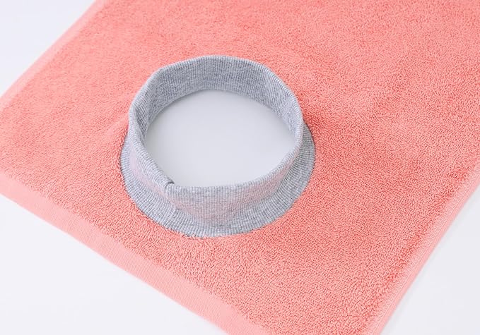 Matz Mini Terry Towel Slip On Baby Bibs | Full Coverage | Ultra Absorbent 100% Cotton | Pullover For Babies And Toddlers | Feeding Drooling And Teething | Unisex Baby Bib With Soft Ribbed Neck