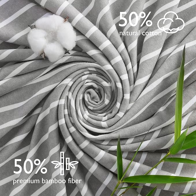 Momcozy Hooded Baby Towel, 2 Pack Baby Bath Towel with Large 35 X 35 Inch, Super Soft Cotton and Hooded Towel for Newborn, Toddler and Kid, Starry Sky