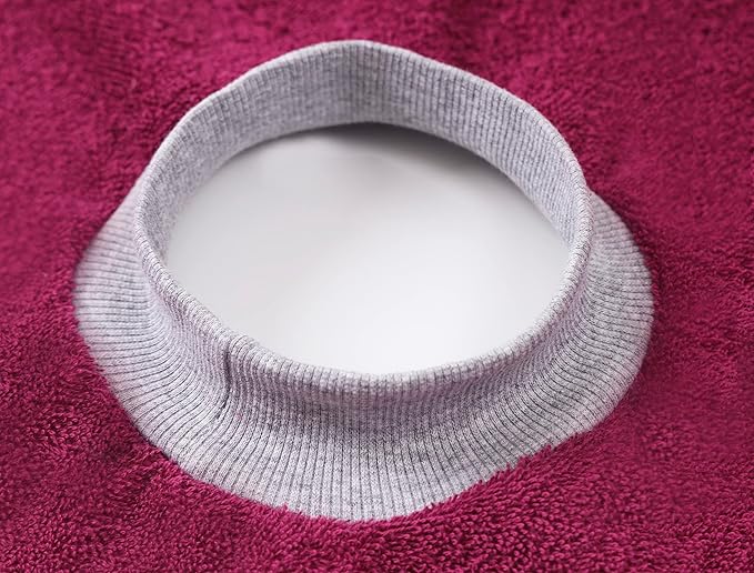 MATZ Terry Towel Slip On Baby Bibs | Full Coverage | Ultra Absorbent 100% Cotton | Pullover For Babies And Toddlers | Feeding Drooling And Teething | Unisex Baby Bib With Soft Ribbed Neck