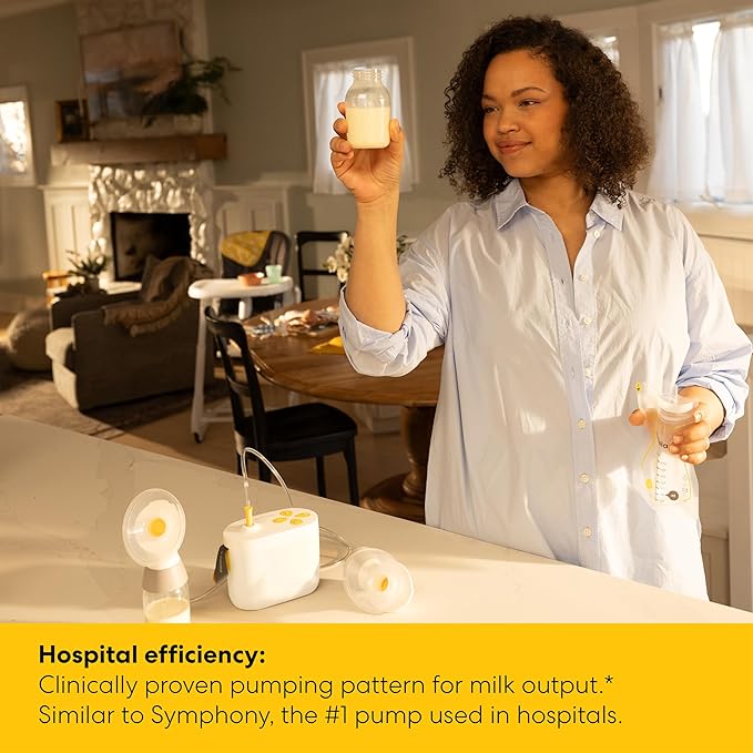Medla New 2nd Gen Medela Pump in Style Pro Breast Pump, Clinically Proven Hospital-Efficiency, Compact Portable Double Electric Pump with Bottles and PersonalFit Plus Breast Shields