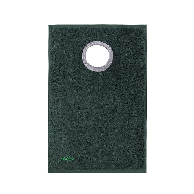 MATZ Terry Towel Slip On Baby Bibs | Full Coverage | Ultra Absorbent 100% Cotton | Pullover For Babies And Toddlers | Feeding Drooling And Teething | Unisex Baby Bib With Soft Ribbed Neck