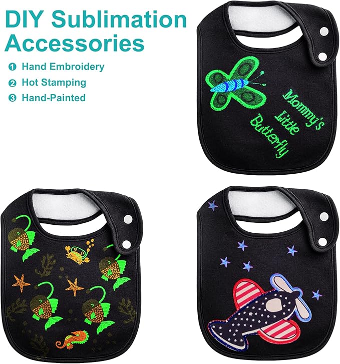 Baby Bibs Soft and Absorbent Organic Cotton Bandana Drool Bibs Set for Boys Girls Newborn 0-36 Months