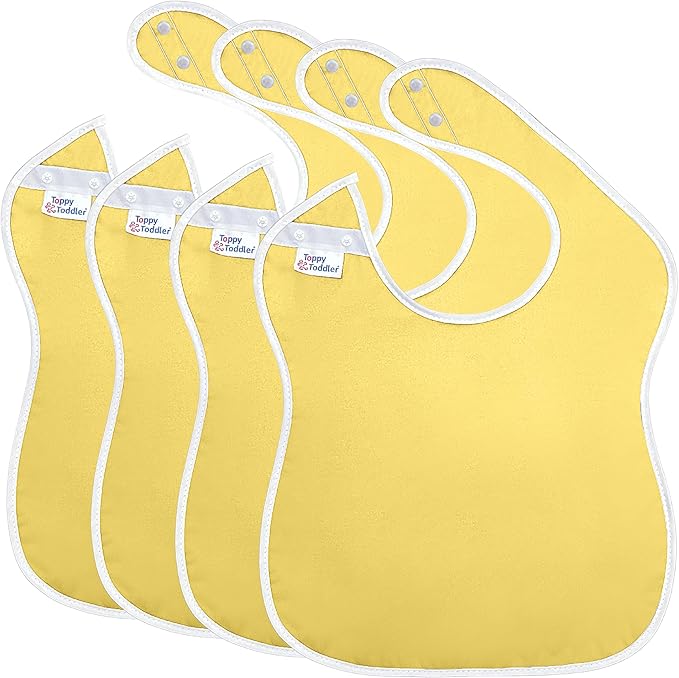 Large Waterproof Bibs Pastel Collection - 4pk, 12pk, 48pk
